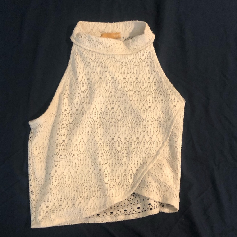 High neck crop